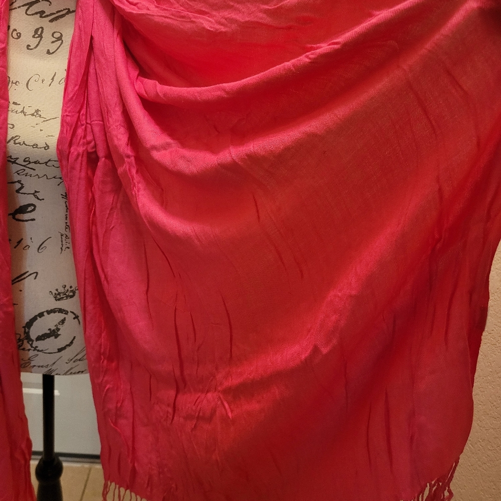 Pink Scarf - Picture 2 of 2